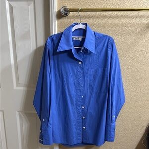 Purple BlueButton-Up Shirt